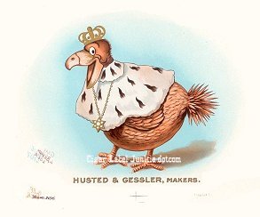 King Dodo cigar box label