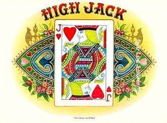 High Jack- cigar box label