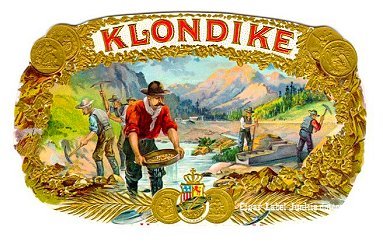 Klondike 2 cigar box label