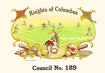 K of C-cigar box label