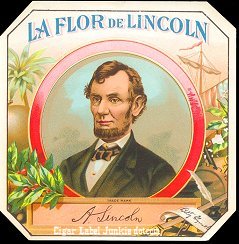 LFD Lincoln outer cigar label