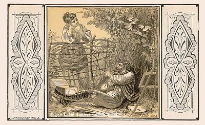 La Columpio cigar box label
