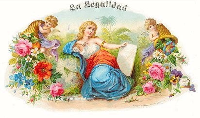 La Legalidad cigar box label
