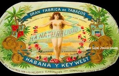 La Naturalidad- cigar box label