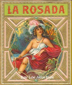 La Rosada- cigar box label