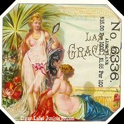 Las Gracias- cigar label