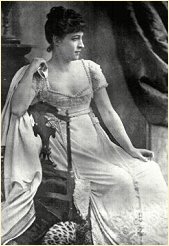 Lillie Langtree cigar box label