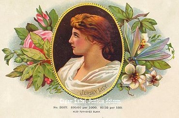 Lil Langtree cigar box label