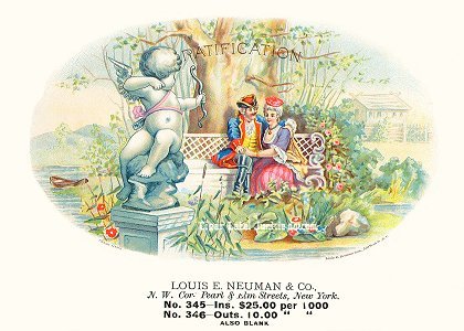 ratification- cigar box label