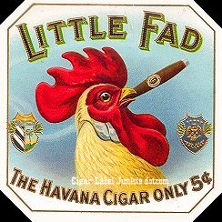 Little Fad- cigar box label