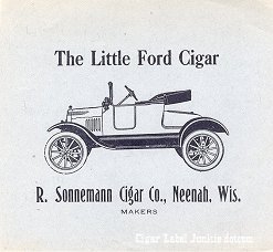 Little Ford cigar box label