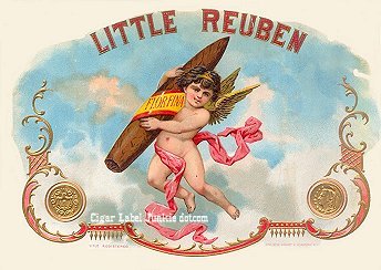 Little Reuben-cigar box label
