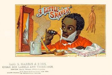Little Shaver cigar label