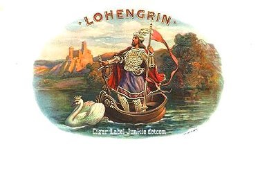 Lohengrin-cigar box label