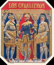Los Cavalieros- cigar box label