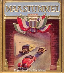 Maastunnel outer cigar label
