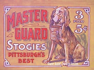 Master Gurard- cigar box label