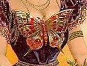La Papilia close up- cigar box label