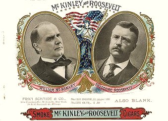 McK-Teddy cigar box label