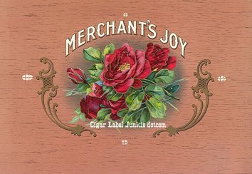 Merchants Joy cigar box label