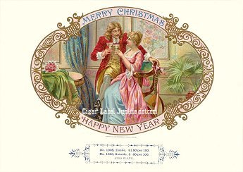 MerryC_HNY_3 cigar box label