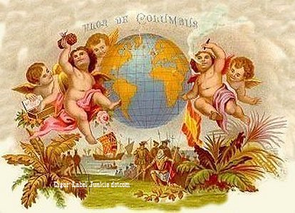 FD Columbus- cigar box label