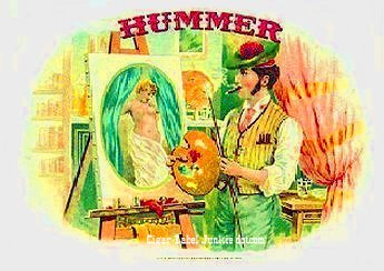 Hummer cigar box label