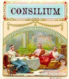 Consilium- cigar box label