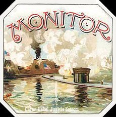 Monitor cigar label