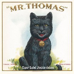 Mr Thomas- cigar label
