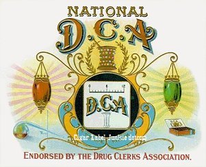 Nat'l DCA cigar box label