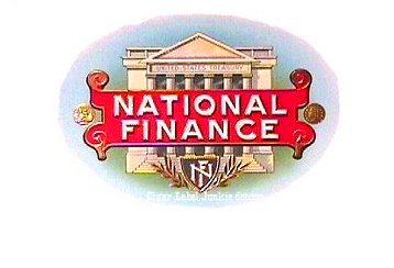 Nat'l Finance cigar box label