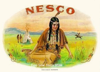 Nesco cigar box label