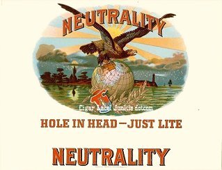 Neutrality cigar box label