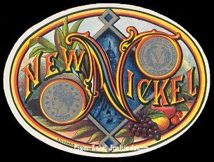 New Nickel cigar box label