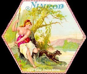 Nimrod- cigar label
