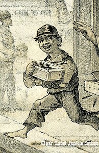 No Chinese- cigar box label
