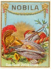 Nobila- cigar box label