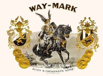 Way-Mark- cigar box label
