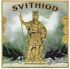 Svithiod- cigar box label