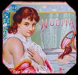 Nudita- cigar label