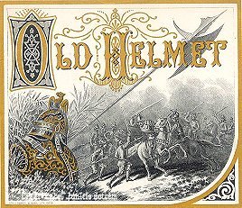 Old Helmet- cigar box label