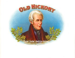 Old Hickory inner cigar label