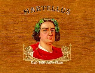 Martellus- cigar box label