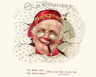 Old Rounder cigar label