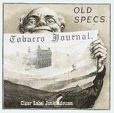 Old Specs cigar box label