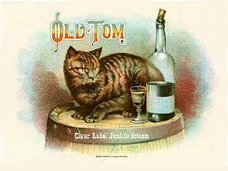 Old Tom- cigar box label