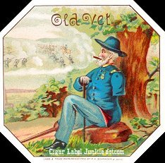 Old Vet cigar box label