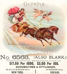 Olympia-cigar box label