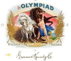 La Olympiad- cigar box label